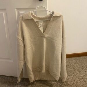 Heavyweight Polo Sweatshirt (Size M)